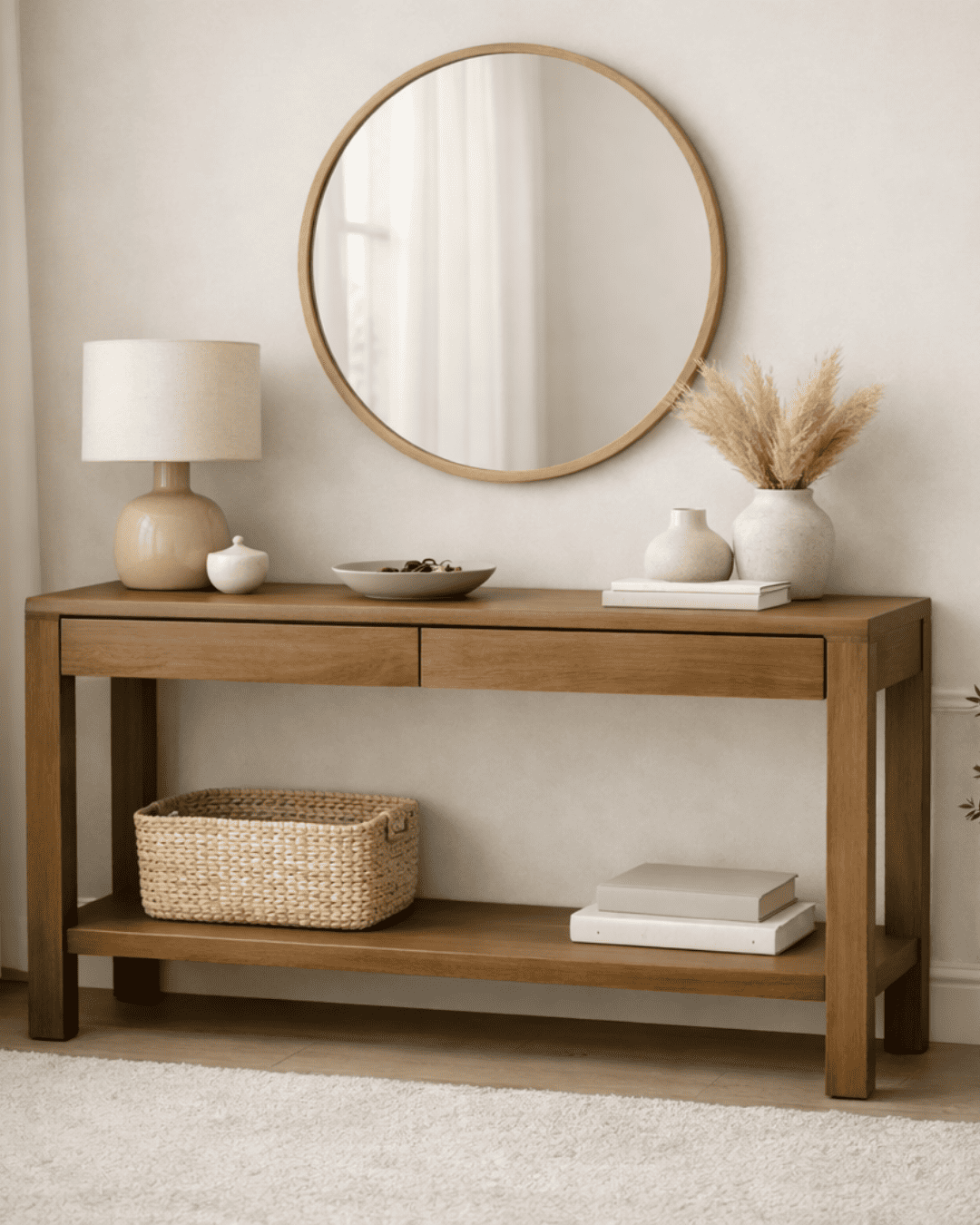 Consola_nórdica_madera