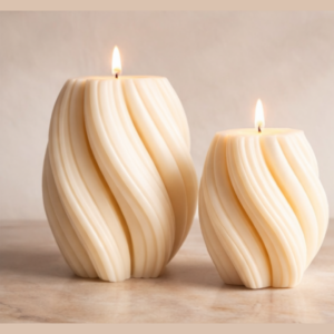 Pack de velas beige