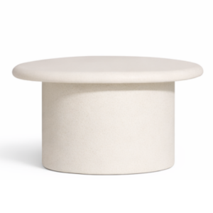 Mesa auxiliar nórdica blanca